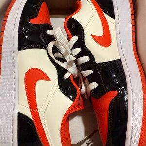 Jordan Air 1 Low SE Black and Orange